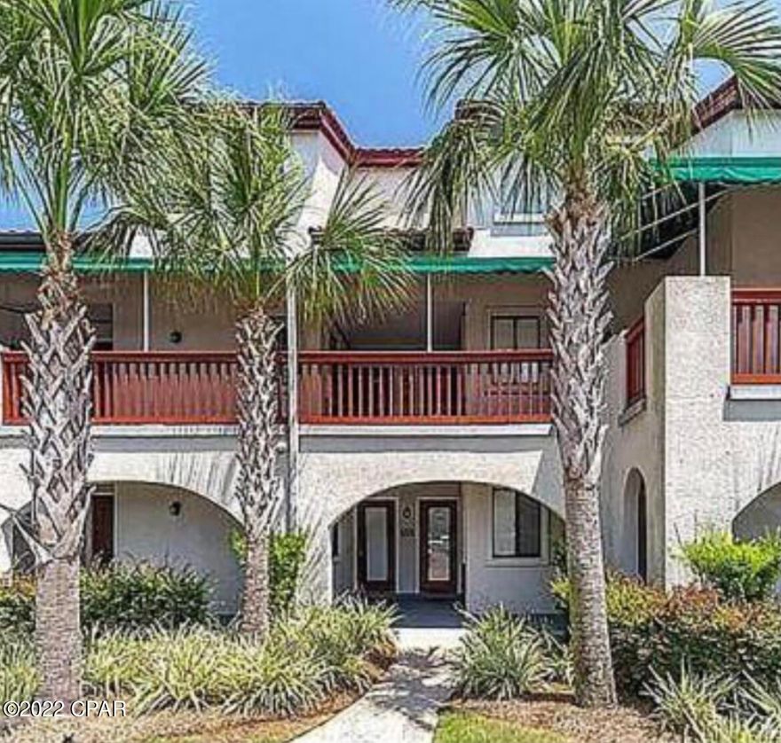 CURRENTLY UNDER CONTRACT, SELLER WILL CONSIDER BACKUP OFFERS. This adorable little bungalow is turn-key and already a great income producing unit! This is a larger sized one BR that  sleeps six, with built-in bunks.  Recently remodeled and styled with new furnishings with a tropical vibe, this unit will  stand out to potential guests. Especially the screened in garden!  Put yourself in one of the best rental communities and locations with this little gem. So close to the beach, and lots of activities. You will love it!