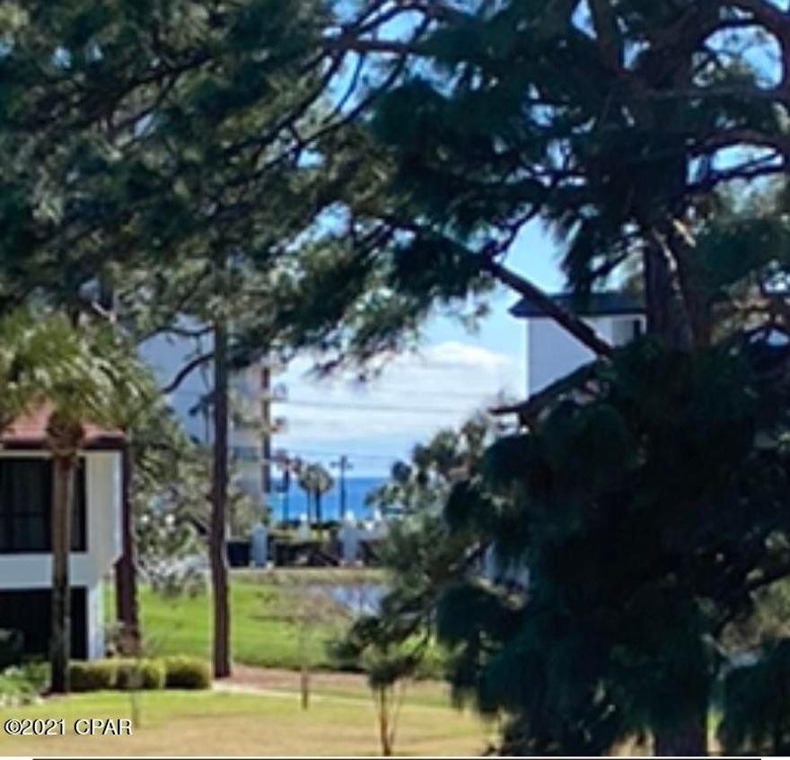 Beautiful 2nd story unit with peaceful and spectacular views of the gold course and the gulf. A must see!