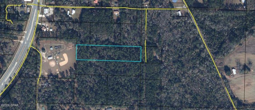 Welcome to this 3.75 acre blank canvas. Great residential opportunity as this parcel has been left to its original landscape. That means YOU get to choose where the house will sit, You get to decide where the driveway goes and YOU get to pick which trees stay and which ones go. This residential parcel is still quite private and secluded. Nestled in the quaint town of Vernon Florida, where life is still quiet and peaceful but adventure and excitement is just a short drive away in Panama City Beach where you will find the World's Most beautiful Beaches, Famous Pier Park Shopping and some of the best restaurants on the planet. Vernon has some of the hidden gems as well such as Cypress Springs and Holmes Creek where you can canoe, kayak and have a blast utilizing all of the natural beauty. Take a look at this beautiful 3.75 acre parcel. Call today.