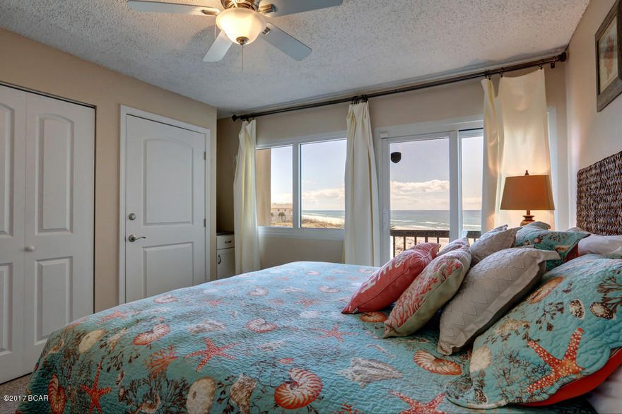 Just Reduced! Owners will consider all offers...Recently remodeled fully rental stocked 1st floor(not ground floor) unit!  This unit has everything you need and its furnished.  The downstairs offers a large living room with two sitting areas, open kitchen with granite countertops and stainless appliances, half bath and laundry room. The upstairs has two bedrooms and two baths. The master features breathtaking  Gulf of Mexico views and the 2nd bedroom has incredible views of Lake Powell.   Pinnacle Port is Gulf Front, GATED, has Heated Pool, playground area, tennis courts, Lake Front and onsite clubhouse and dock for fishing and boating.  Don't miss out of this great unit.  It is turn key and ready to enjoy.  Just minutes to Pier Park and 30A.