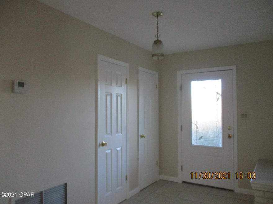 Currently under contract seller taking backup offers. Super Location!  Adorable , Affordable 3/2  home situated on a large lot. Centrally located near anything you would need.  Enter the foyer to a light bright living room with French window accents, fully equipped kitchen with breakfast bar and plenty of cabinets,  dining room family room with fireplace.  Spacious master bedroom with a full bath and two adequate additional bedrooms. Full guest bath.  Large backyard!  Laundry room with folding table/cabinet exits to the carport. Special features throughout including tile flooring. and new carpeted bedrooms and living room.