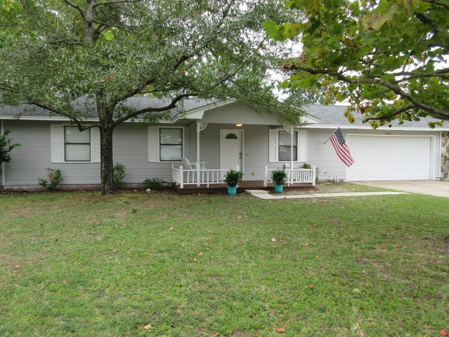 Must see!!! This is a great home with southern style charm that is located within a desirable neighborhood. This house is located on a quiet street within the subdivision. It's on a large 100 by 100 fenced lot that provides space for children to play and plenty of room for boat/RV storage. The oversized garage has ample room for two cars and additional storage space. The interior of the home is inviting with lots of natural light. It has a large master bedroom with an en suite and a walk-in closet. There are two additional bedrooms that are large with nice size closets. It has a separate laundry room with a utility sink. New roof installed December 2015. Don't miss your chance to see this wonderful home. Call to schedule your appointment today! Home has termite bond through Brock Pest Control and it is transferable. All measurements are approximant and should be verified if important.