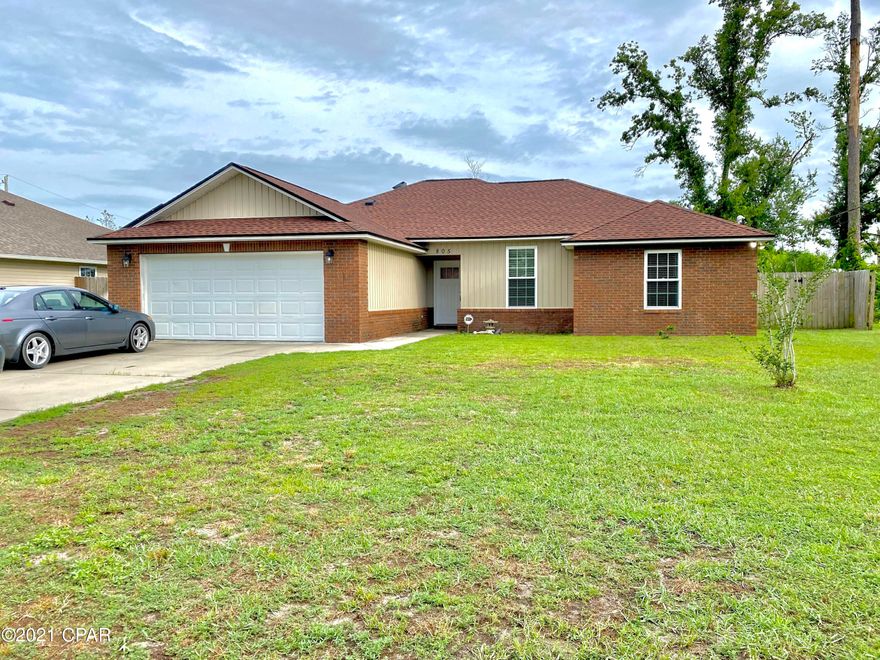 Your home awaits you in the heart of Lynn Haven! 

This 4 bedroom, 2 bath, split floor plan, brick home sits right in Lynn Haven. Close to shopping, schools, the Bay and walking distance to the Park. Home offers a nice fenced in backyard, Solar Panels, and the Nest system. The kitchen has a hop up bar and comes with stainless steel appliances. This home is move-in ready! Call your favorite Realtor and see it today :)