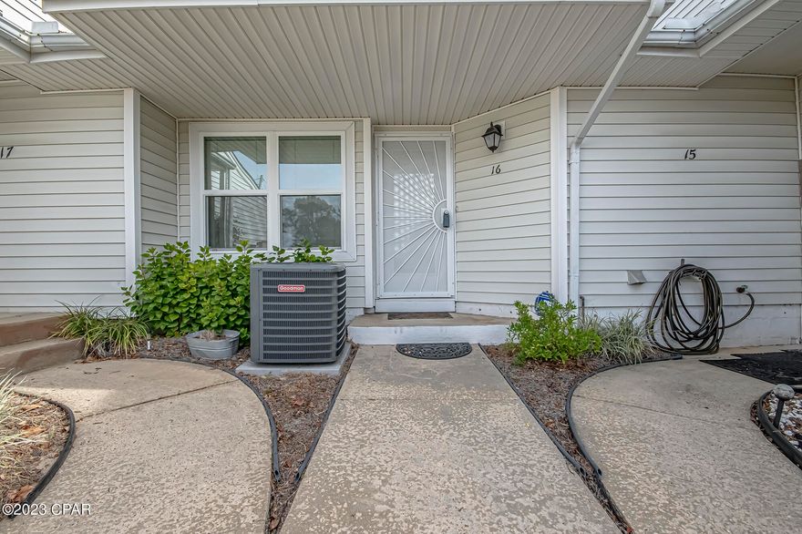 Check out this great townhome in a great location that is convenient to Panama City and a short drive to the Beach.
The open floorplan has upgrades throughout the entire unit. 
 Upgrades included are Tile floors in main room and bathrooms, beautiful wood flooring in both bedrooms, new cabinets in kitchen and bathrooms, new lighting and fixtures throughout, new interior and exterior doors, and a brand new microwave. 
The open main room looks out to the backyard trough the large windows and a full glass door.
 Also included in the upgrades are a new AC in 2021, and roof 2020.
 Please check this wonderful, affordable property and ''BUY IT'' today!! Thank You!!