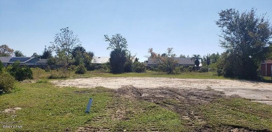 DESIRABLE BUILDING LOT in the heart of Callaway!  The home was removed after Hurricane Michael, so utilities are in place.  The neighborhood consists of well-maintained homes and it is within a short drive of Tyndall AFB, shopping and community services!