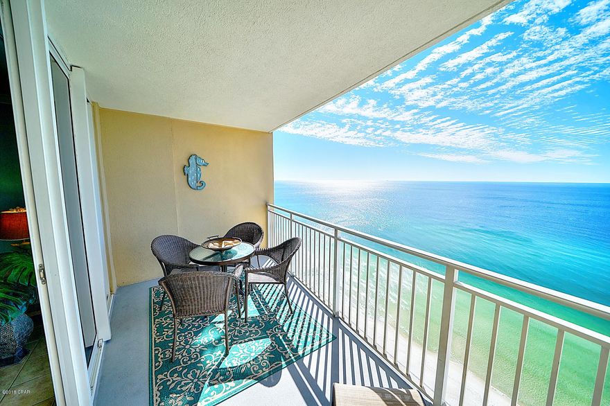 ***1 BED/1BA WITH A BUNK***RENOVATED & FULLY FURNISHED *** CLOSE TO PIER PARK! *** This FANTASTIC GULF FRONT condo can comfortably sleep six people with the bedroom, bunks & sleeper sofa, and is being sold fully furnished & rental ready. Tons of upgrades including: new paint, new bedroom tile, and new Whirlpool stainless steel appliances! Gourmet kitchen w/ beautiful granite countertops, breakfast bar, fridge with ice maker, and under-counter lighting. The master bedroom has a large window, new floor tile, and oversized closet for your comfort. Owners' pets welcome! Your private balcony offers panoramic beach and incredible sunset views!  Emerald Beach is loaded with amenities: Gulf front pool & tiki hut, Sky Bar, children's pool, workout facility, gift shop, Starbucks & much mor