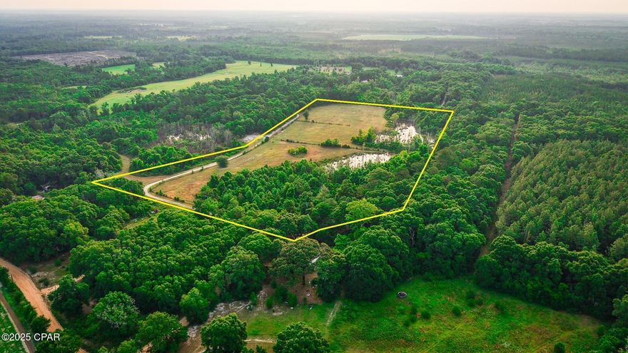 Are you looking for land in which to build a new home, raise cattle, or farm? Then look no further than this beautiful, multiuse Northwest Florida ground.  Come envision your future home situated in a sprawling green pasture; Or picture yourself operating a productive mini-farm on this nearly 19-acre tract. With almost 9 acres of rich, tillable soil, this land is perfectly suited for cultivating crops, growing and harvesting hay, or supporting a small-scale agricultural operation. For livestock owners, this property is a standout. Most of the land is securely fenced and gated, with strategically placed cross-fencing that creates multiple paddocks and proves ideal for rotational grazing. Gated entrances also provide easy access to a sizable cattle pond, underscoring the land's past use as a small cattle operation. Horse lovers and outdoor enthusiasts alike will appreciate the versatility here. Nearly nine acres of mature timber provide excellent cover for wildlife, supporting a healthy population of deer and wild hogs that regularly visit the open pasture. Whether you're seeking a place to homestead, expand your livestock operation, or simply enjoy the land recreationally, this rare offering in the heart of Northwest Florida's agricultural and outdoor corridor is worth a closer look. Owner financing available. Give us a call today to schedule your private tour.