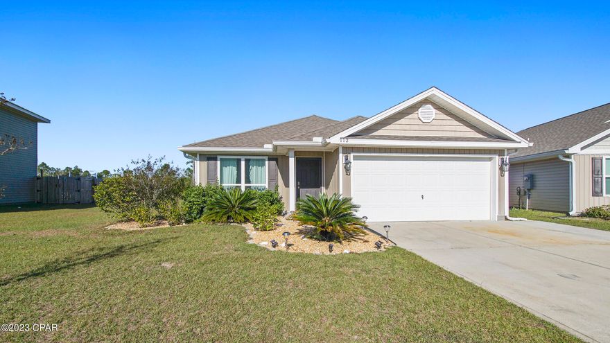 MOVE-IN READY! Available NOW! This 4 bedroom 2 bath home offers a wonderful split floorplan with an open kitchen, dining, and living space! The front bedroom can be used as a bedroom space or it will make a great office as it is separate from the other rooms. The yard is spacious offering you ample opportunities for gatherings and outdoor fun. You'll love everything Fanning Bayou has to offer. The community is located only 22 miles from Tyndall AFB, 25 minutes to Pier Park, and only 5 miles Lynn Haven! Schedule an appt to view this adorable house before it's gone!