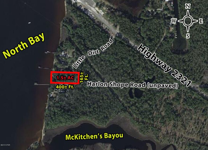 HUGE PRICE REDUCTION! Beautiful secluded wooded waterfront home site on North Bay with water view to the west for those spectacular Florida sunsets.  This site is noted as Site 1 on the property aerial. This home site is located near the Deer Point Elementary School and the new approved 97.8± acre Lynn Haven Bayou Park & Preserve, with wildlife viewing, trails, playgrounds and outdoor classrooms, with an anticipated completion date in the near future. Additional vacant waterfront and interior land parcels available from .84 acres to 130 acres along the Highway 2321 corridor in the Deer Point Lake and North Bay area.
