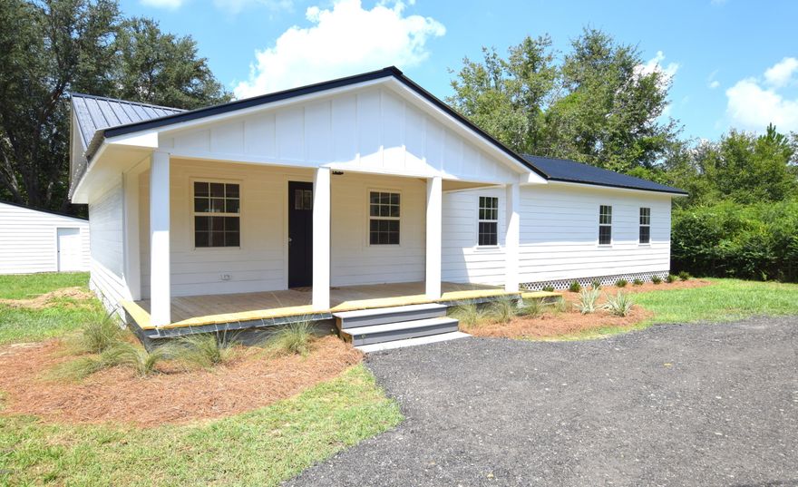 **Entered for comp purposes only**  Welcome to this newly renovated ''farmhouse'' style home! This 3 bedroom, 2 bath has just recently went through a major overhaul including new electrical, plumbing, vinyl plank flooring throughout, custom cabinetry, granite countertops, fresh paint, hardie board siding and new metal roof. Home is located on 0.344 acres minutes from schools, shopping and restaurants.