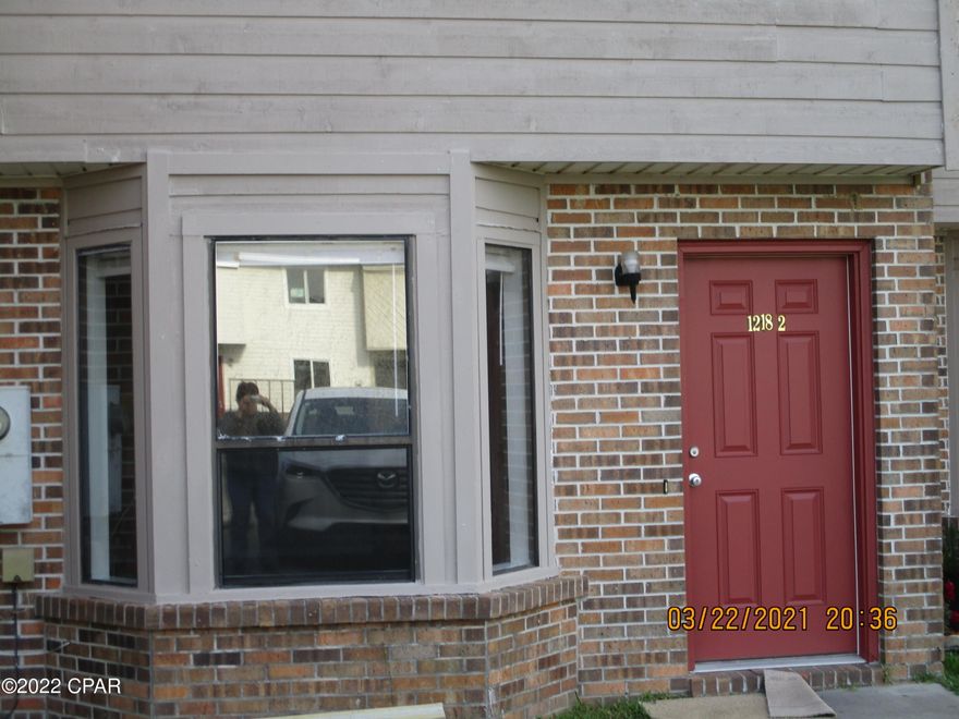 Age, sq.ftge., & room sizes are approximate.  Pictures are not of this unit, but are to a similar unit with same sq.ftge. & room sizes.  Centrally located between 15th & 23rd Streets close to shopping and amenities.  Outside locked storage, open patio.  NO PETS - NON-NEGOTIABLE. Application fee is $50.00 NON-REFUNDABLE.