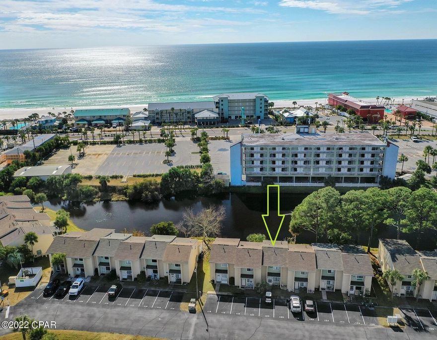 Fully Furnished, Updated, Beautiful View, One of the closest unit to the Beach(2 min walk) Rental Ready Machine! Welcome to GHBR. One of the most desirable complex known for it's amenities, close to the beach, higher ROI and low HOA fees. Roof, SS appliances, HVAC system were replaced last year. It is located right next to one of the 11 community pools. Two assigned parking in front of the unit. Short Term Rental Allowed! LOW HOA includes: 11 pools(5 heated) shuffleboards, beach house/café, mini golf, exercise room, WIFI, cable, pest control, trash, ground keeping, property patrol, gated community etc. This is the one! All info believed to be correct but all parties must do their due diligence.