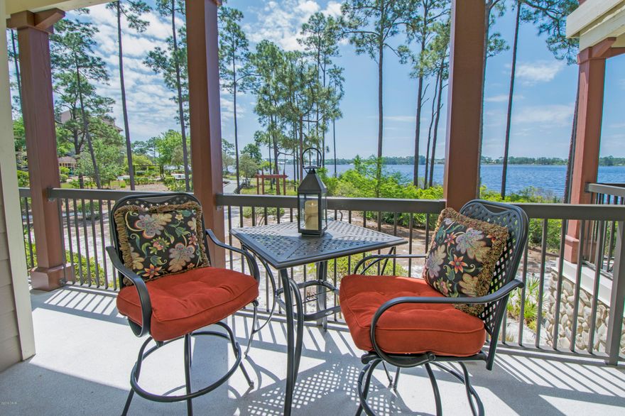 Currently under contract accepting backup offers.  Gorgeous 2 bedroom 2 bathroom luxury condo in Wild Heron located on Lake Powell. located west end of PCB near 30a. This condo boasts large tile floors, granite counter tops, gas stove, new AC in 2017, new dishwasher in 2018. The condo is in immaculate condition and professionally decorated with upscale furnishings and decor. Large balcony with a great view Lake Powell. Wild Heron is a 750-acre coastal sanctuary on Lake Powell (coastal dune lake) located less than 10 minutes from Pier Park & 10 minutes from Rosemary Beach. Wild Heron features multiple pools, hot tubs, a library, 24/7 security and guarded gate, fitness center, tennis courts, Shark's Tooth Golf Course, fire pits, boardwalk, boathouse with kayaks & canoes. *FULLY FURNISHED