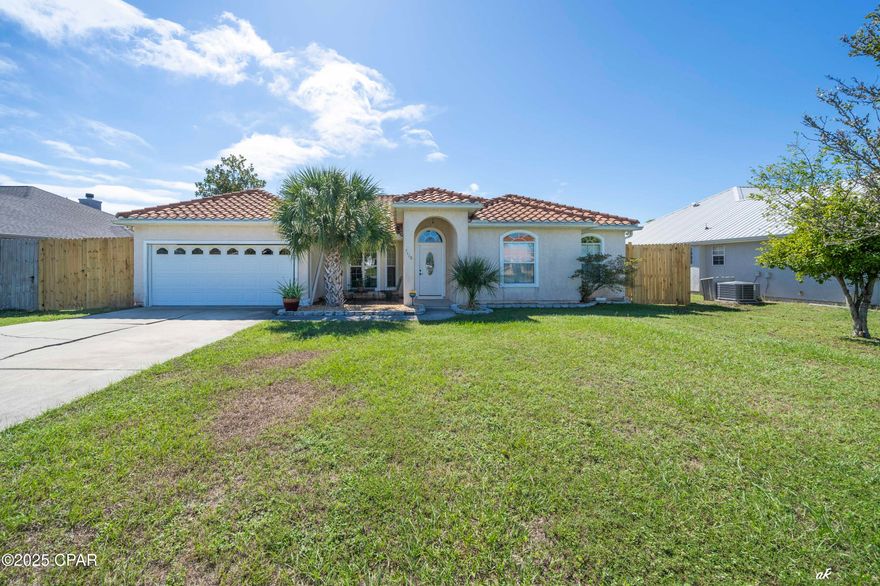 OPEN HOUSE - Friday, February 6th from 1-3p. Welcome home to this beautifully remodeled gem just minutes from Tyndall Air Force Base the perfect fit for a military family or first-time homebuyer! Featuring a new roof installed after Hurricane Michael and modern upgrades throughout, this home blends comfort, style, and peace of mind. Step inside to an open-concept living area, new flooring, and contemporary finishes. The kitchen boasts updated cabinetry and plenty of storage, making it the perfect spot for family meals or entertaining friends. Enjoy a large fenced backyard with ample space for kids, pets, or a future garden ideal for those who love outdoor living. Nestled in a quiet, well-kept neighborhood, you'll be close to top-rated schools, shopping, dining, and Panama City's beautiful beaches. This home is move-in ready and waiting for its next proud owner, schedule your showing today before it's gone!