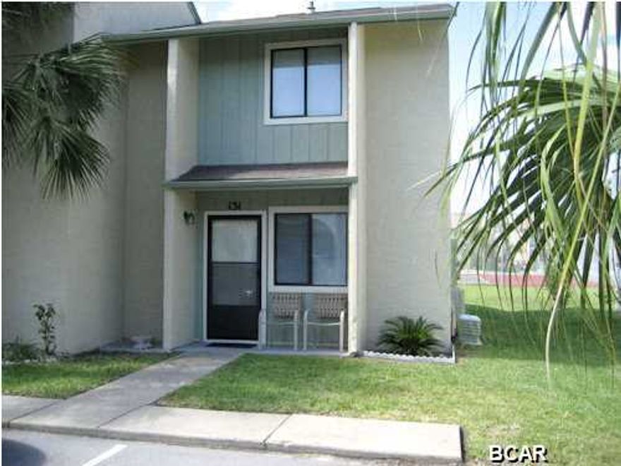 Nice two bedroom, 1 1/2 bath town home. This unit is located in Gulf Highlands Beach Resort. This unit is fully furnished including a washer & dryer, and it has tile floors on the first floor and carpet on the upper floor. Gulf Highlands is centrally located, and just across the street from the beach. There is also a beach front club house with pool in addition to the other 10 pools (5 heated in winter), putt-putt golf, tennis, and shuffleboard. There is a $100 cap on electricity and gas combined. Any amount for both utilities combined will be billed back to the tenant.