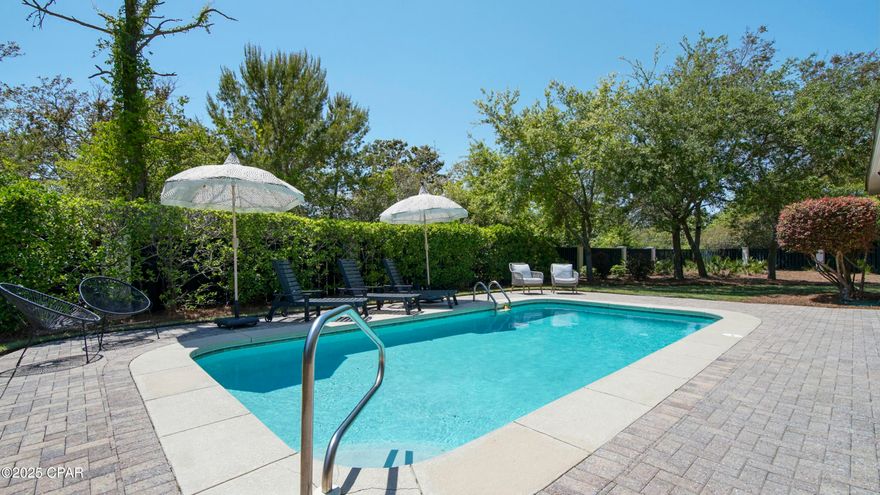 CURRENTLY UNDER CONTRACT, SELLER WILL CONSIDER BACKUP OFFERS Seller motivated MAJOR PRICE REDUCTION! In ADDITION to this the Seller is offering closing cost assistance or help with rate buy down with an acceptable offer. Stunning 4BR/4BA home in Exclusive Gated Community with a Pool! Tucked away on a peaceful cul-de-sac in a prestigious gated community, this beautiful home offers the perfect blend of privacy, luxury, and functionality. Nestled on an oversized lot with mature trees, the serene backyard is your own private oasis—complete with a sparkling pool, paver patio, and a covered area ideal for shaded outdoor entertaining. Step through the impressive mahogany front door into a grand foyer with soaring 20-foot ceilings. The open-concept great room is filled with natural light and features a built-in wet bar with wine and beer fridge—perfect for hosting guests. Elegant trim work, crown moulding, and a coffered ceiling in the home office add custom character and craftsmanship throughout. The updated kitchen boasts new quartz countertops, a gas cooktop, and generous cabinet space, making it a chef's dream.  The master bedroom is on the first floor with en-suite bath and walk-in closet. Upstairs, a spacious loft offers a flexible living or game room space for the whole family. You'll also find three bedrooms and a versatile bonus room—ideal as a gym, hobby room, playroom, or extra storage.
Additional highlights include a 3-car garage with plenty of space for your vehicles or golf cart, plus lush landscaping that enhances the home's curb appeal and privacy. This property is the total package—luxurious yet comfortable, private yet perfect for entertaining. Don't miss your chance to make it yours!