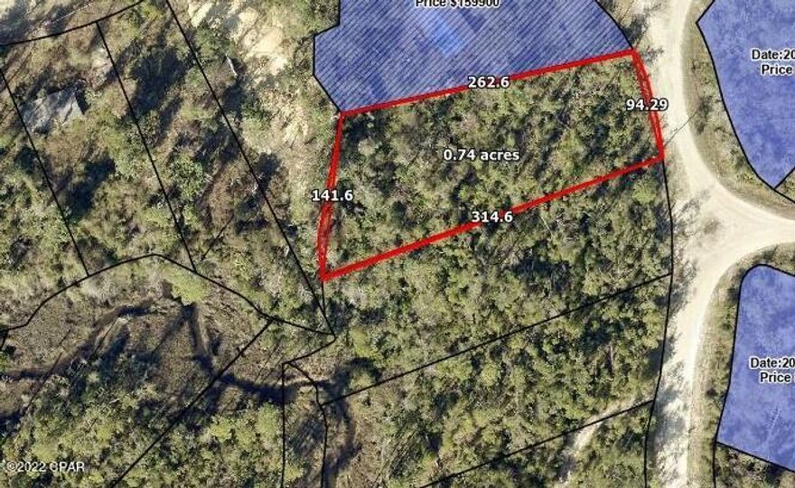 Lot 20A Hickory Bluff, named for the tress and high and dry land, here is a building lot, ready for a new construction or mobile home. Surrounded by new homes and a short distance to Fanning Bayou, fishing, boat ramp and just a few miles from Lynn Haven. The lot has with no association fees so bring your boat, RV, build a pole bar or workshop. Peaceful, quiet and ready to go today! Vacant Lot next door is for sale as well or choose from any of the 50 lots we have for sale in Hickory Bluff community! Call for additional details.