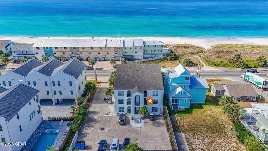 ANOTHER MAJOR PRICE IMPROVEMENT!!  DON'T MISS THIS OPPORTUNITY!!!
Properties in Nautilus Condo seldom become available - this is a unique opportunity to discover coastal living at its best in this coveted second-floor beachfront condo, offering breathtaking, unobstructed Gulf views. With only nine residences in the building and no short-term rentals permitted, this boutique community provides a quiet, private escape with direct access to a stretch of pristine sand.

The thoughtfully designed interior features two bedrooms and two bathrooms within nearly 800 square feet--ideal for comfortable full-time living or a tranquil seaside retreat. Expansive windows showcase the shoreline and flood the space with natural light, bringing the beauty of the coast right inside.

Opportunities in this exclusive enclave are rare, making this an exceptional chance to own a slice of paradise. Enjoy endless gulf vistas, soothing breezes, and spectacular sunrises and sunsets from this truly special  home.