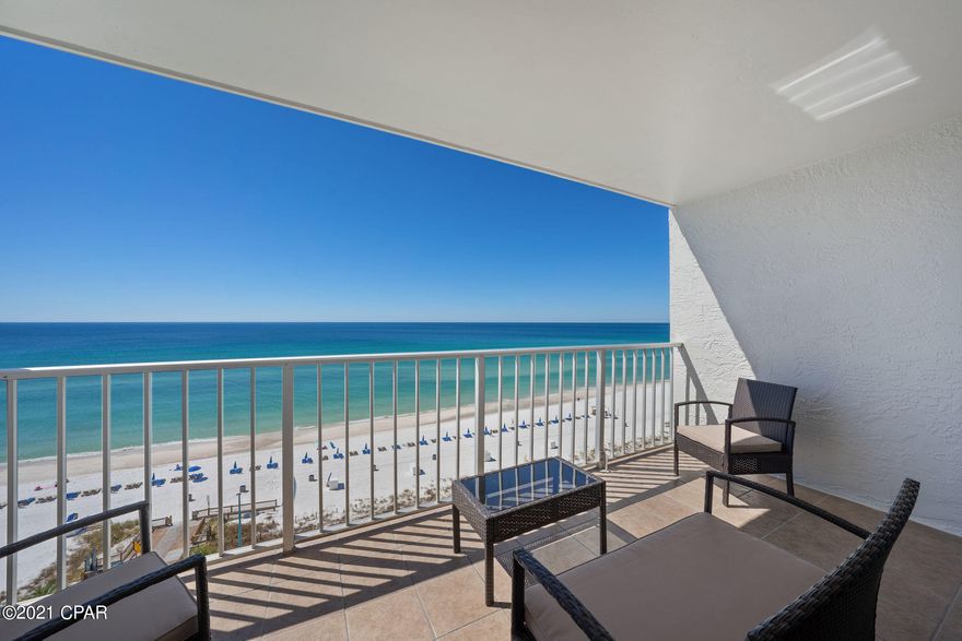 Furnished condo on a perfect rental floor ''10th'' at the Summit Resort This unit has gone through some upgrades over the last few years and features no carpet for easy maintenance. This tastefully decorated unit is equipped to comfortably sleep 6 people and is currently on a rental program. The primary bedroom offers a King-sized bed and there is bunk space in the hallway as well as a sleeper sofa in the living area. Floor to ceiling windows maximize your view of the Gulf of Mexico and the balcony gives you privacy from your neighbors on both sides. The Summit has more amenities than many condo complexes on the beach to include: Gated 24-Hour Security, Two Oversized Pools, 2 Designated Children's Pools, 2 Whirlpools, Large Pool Area with Grassy Sitting Area, Large Indoor Hot Tub, His & Her Sauna Steam Rooms, Lighted Tennis Courts, Shuffle Board Court, Poolside Tiki-Bar, Arcade Game Room, Owners Lounge, Beachside Gated Playground, Summit Market Convenience Store, Bikini-Bobs Restaurant, Charcoal BBQ Grills, Beach Volleyball, Onsite Laundry Facility, and Beach Services is available for all your favorite Water Sports and Beach Chair Rentals. This resort is within walking distance to some of the best restaurants, clubs, and area attractions which makes it one of Panama City Beaches prime rental condos. All info is approx. and must be verified by Buyers if important.
Seller is a licensed Real Estate agent in the state of Florida.