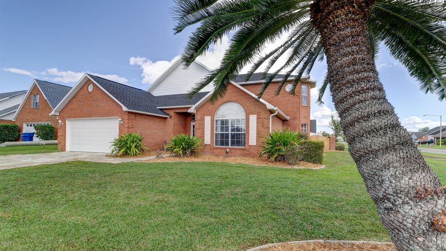 ACTIVE CONTINGENT - CURRENTLY UNDER CONTRACT SELLER ACCEPTING BACKUP OFFERS. This fabulous home features a spacious  UPGRADED Kitchen. New Granite counter tops, New stainless steel Stove, Refrigerator, Microwave, Dishwasher & sink, two large pantries, breakfast bar, living room leading to Florida room that overlooks the pool & patio. NEW ROOF. Newly Fenced backyard. New Interior Paint. New Carpet in bedrooms. Spacious 5 bedroom, 3 full bath, all brick home on large corner lot. Great open floor plan, split bedrooms, plenty of storage. Master on first floor with 2 bedrooms & full bath, plus 2 bedrooms & full bath on second floor. Perfect for a growing family with teenagers, live-in parents & still extra room for guests! Fantastic opportunity to live in a centrally located neighborhood with sidewalks, underground utilities and No HOA. Please verify all measurements if important.