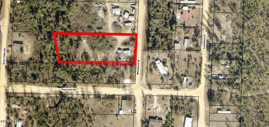 Located just 1 mile north of Hwy 20, this nice building lot is partially fenced and has a large slab foundation on site.  At almost 1.5 acres, there's plenty of room for your toys.  Property slopes down in the back to a small stream.  Go see today.