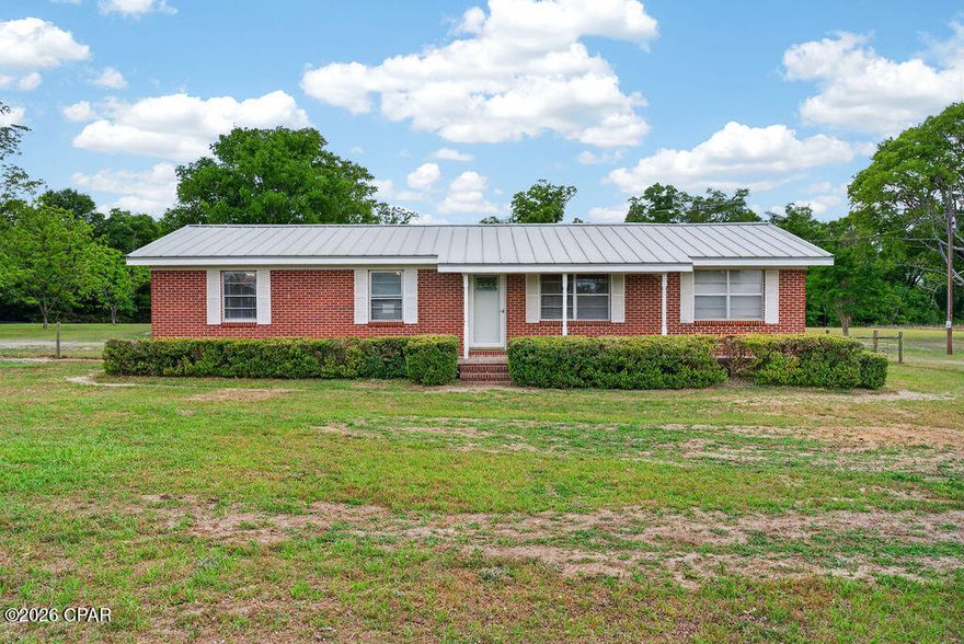 Welcome to this charming property located at 4927 Anderson Rd in the heart of Greenwood, FL. Nestled on a spacious lot, this home offers a perfect blend of comfort, functionality, and quiet country living. Surrounded by mature trees and natural beauty, the setting provides both privacy and a peaceful atmosphere.
Inside, you'll find a well-designed layout featuring three bedrooms and two bathrooms, with bright, open living spaces ideal for both everyday living and entertaining. The kitchen offers ample cabinetry and workspace, flowing seamlessly into the dining and living areas.
Step outside to enjoy the expansive yard--perfect for outdoor gatherings, gardening, or simply relaxing and taking in the serene surroundings. With plenty of room for parking, storage, or even future additions, the property offers flexibility to suit your needs.
Conveniently located with easy access to nearby towns, schools, and major roadways, this home combines rural charm with accessibility.
Don't miss the opportunity to make this peaceful retreat your own!