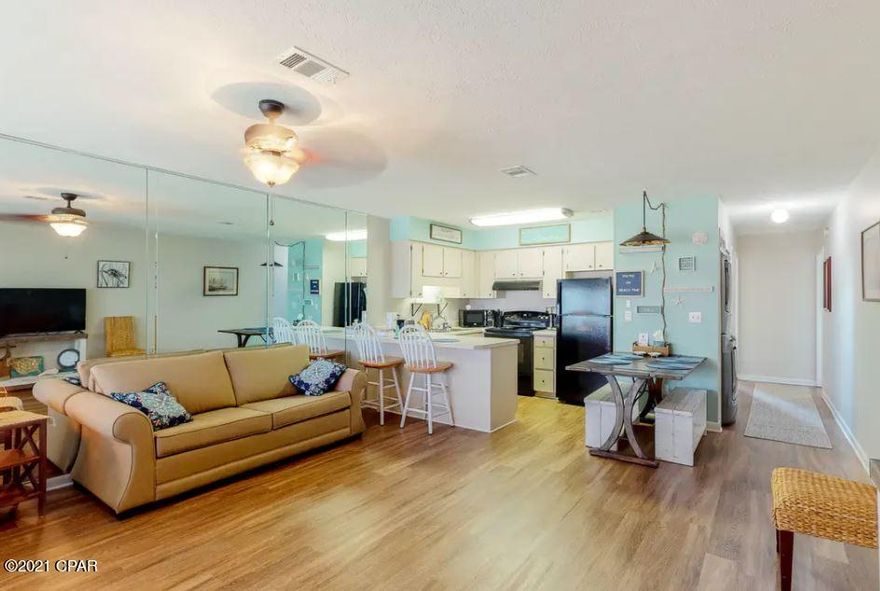 Come view this beautifully redecorated and remodeled unit as of September 2020! This unit is tastefully decorated for everyone to enjoy the beautiful ambiance the Gulf of Mexico offers. Amazing gulf views across the street with beach access. Rentals are projected this year to gross between $30k-35k and future rentals convey with purchase.



Southwinds is located on the west end of Panama City Beach. The complex itself has had a complete remodel as of 2020. The complex is across the street from the Gulf with amazing views and a public access point making it a very short walk. The location of this beautiful complex is amazing! Located on the quiet West end it is only 2 miles away from Pier Park which offers restaurants, shopping, amusement park, movie theater, and more!