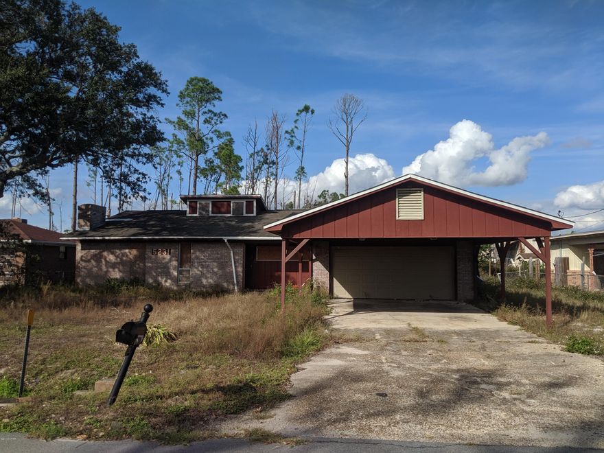 Contingent under contract and the seller is accepting back up offers.  Hurricane damaged 3/2 on a nice size lot.  Home being sold AS IS.