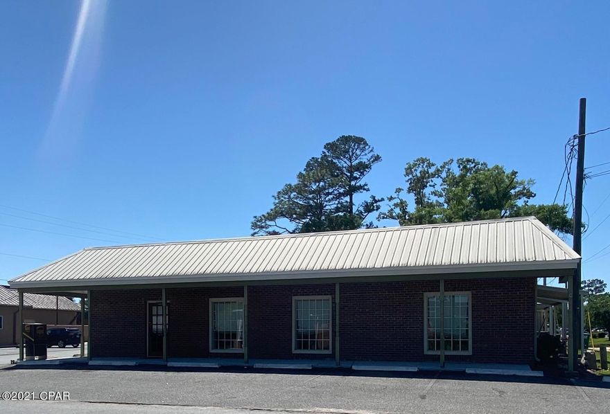 Two spaces in one location.  One side is currently set up as a dentist office with three exam rooms, office reception area, waiting room, and 2 restrooms, plus more space.  There is an additional area that is 45 x23 that can be used for your needs.  Great corner lot with parking in front and the rear.