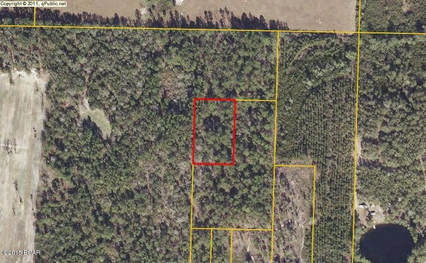 Wooded 1 acre lot, secluded and private! Property is landlocked