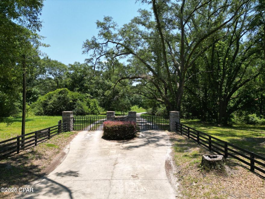 This is a gorgeous, gated community consisting of multi-acreage sites, with oaks and spring fed ponds.  Roads are already in place, bring your plans for your dream home, as several others have already done.  This 28+ acre parcel is perfect for a large home and barn, as horses are welcome in this unique community.  Deed restrictions require site built homes (prohibiting Mobile, Modular, or RV/camper living), protecting the investment and prestige of this beautiful community.