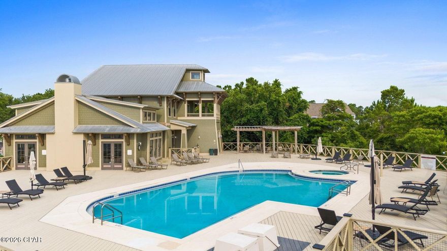 Furnished or Unfurnished price options for this home at 109 Turtle Cove in Panama City Beach, FL, where coastal charm meets classic style. This inviting beach retreat is a true gem, ready for you to move in with just your personal belongings. Custom built 1756 square feet designed home features three spacious bedrooms & two bathrooms. The open-concept layout features crown molding and 9 foot ceilings with premium upgrades including high end lighting fixtures, wood tile flooring, & abundant storage solutions.
The kitchen is fully equipped to meet the needs of any home chef. It boasts a gas stove & cooktop, a microwave, a large refrigerator all centered around a stainless steel island. The expansive pantry & ample cabinetry make it a hostess' dream for storing entertaining essentials. Enjoy leisurely meals in your cozy dining area or step out onto your private patio to savor breathtaking sunsets.
Beyond the home's stunning interiors, the vibrant community offers an array of amenities. Dive into relaxation with a large pool and hot tub, engage in a game of tennis or pickleball, or maintain your fitness routine at the fitness center. For those with a love for water adventures, a dock provides access to the serene Lake Powell and the majestic Gulf of America. With the convenience of both an attached garage and carport, alongside a spacious laundry room, this home is perfectly set up to be your primary residence or an idyllic second home.
Located just 1.1 miles by golf cart or bike from pristine white sandy beaches, you're also a mere 3 miles from the eastern end of the iconic 30A Highway and 6.5 miles from the lively Pier Park shopping and dining district. The location is truly unparalleled, offering the perfect blend of convenience and community spirit, with welcoming neighbors that make Turtle Cove at Lake Powell an exceptional place to call home. Discover the delightful lifestyle awaiting you at the entrance to Wild Heron and Sharkstooth Golf Club.