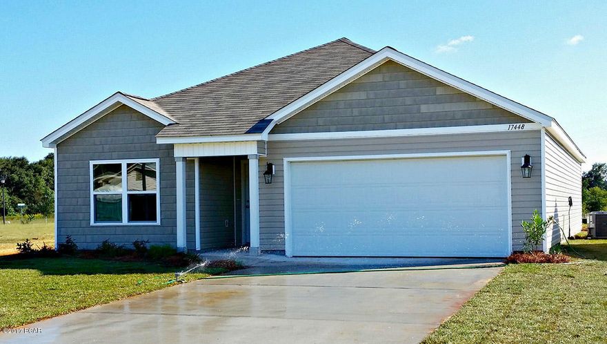 Why buy used when you can buy new? With D.R. Horton's home warranties first time home buyers can feel at ease knowing that they won’t have to pay for a new roof several years after moving in. Military Families choose Barrett’s Park when commuting to Tyndall, and with our warranty retiree’s can live stress free without having to worry about replacing or fixing an HVAC system within a few months of moving in! Move in for next to nothing by combining a VA loan or USDA loan (100% financing) with up to $5,000 in seller paid closing costs when using preferred lender! Compare buying at Barrett’s Park at Olde Towne Village to renting elsewhere and make the decision for yourself! Picture may be of similar, but not necessarily of subject property, including exterior and interior colors.