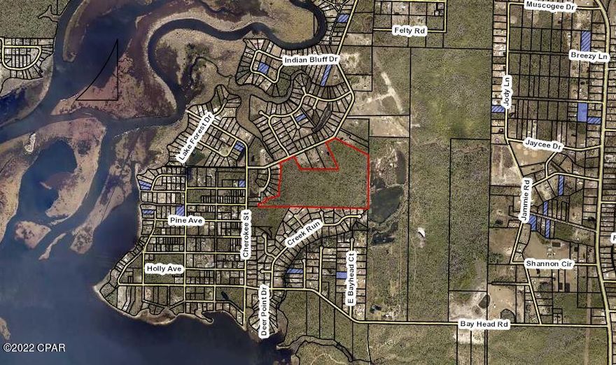 Rare opportunity to purchase bulk acreage at a great price. Just over 48 acres located near Deer Point Lake and convenient to Panama City, Lynn Haven, Southport and Youngstown. Many opportunities including but not limited to dividing and developing the land or keeping as a large estate and homestead.