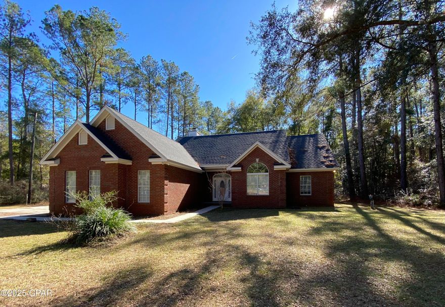 'CURRENTLY UNDER CONTRACT, SELLER WILL CONSIDER BACKUP OFFERS' 
Wonderful 3 Bedroom / 2 Bath Brick Home with a Bonus 4th room upstairs which can be another bedroom, playroom, office, or theater. Vaulted ceilings, Large Kitchen with Dining Room. 2 car garage. All located on over 2 Acres in a Private & Quiet Neighborhood with No HOA!! 

Septic and City Water. 4 Minutes from Riversprings Middle School and 6 Miles from the center of Crawfordville. 

2021 Roof and Newer appliances. Wood burning fireplace. Fully Fenced yard. 
Qualifies for any type of financing. 
Bring an offer and make this your New Home!!!