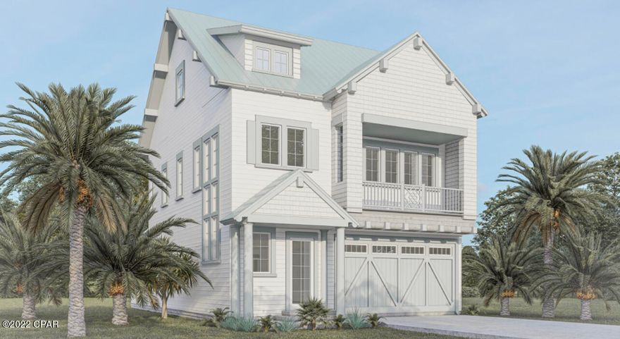 Located in the fabulous community of Grande Pointe, lot 119 Grande Pointe Circle is what you have been waiting for! This home is to be built with an early Fall '22 completion. With a spacious and open floor plan, to include fully functioning first floor living, this home makes a great primary residence or vacation home. The custom touches throughout, high ceilings, large closets and tons of natural light is sure to be a favorite among everyone looking for their slice of heaven along the Emerald Coast. The community of Grande Pointe is located minutes from the iconic 30A corridor, a short stroll to four public beach access points, you are surrounded by fabulous dining, shopping and entertainment options and the home is a short walk to the gorgeous community pool located on Lake Powell.