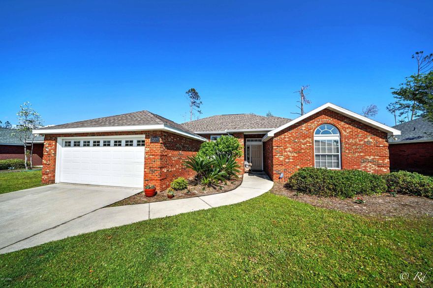 One of a kind home in Camryn's Crossing. This home has had multiple upgrades such as new roof, new HVAC, paint, doors, baseboards, fence, some new windows, gutters, fence and more. Turn key, move-in ready home. As you enter the foyer, you will be impressed with the custom bamboo flooring, bullnose finishes and custom arch over the kitchen area. The kitchen has stainless appliances, granite counters and eat-in area. The Master suite features a jetted tub, separate shower, private toilet and double sinks. There is a large walk in closet off the master bedroom area. The 3 guest rooms are located on the opposite side of the home for privacy along with the guest bathroom. Out back you've got a nice private patio area that overlooks a wooded preserve that can not be built on. Washer/Dryer stay.