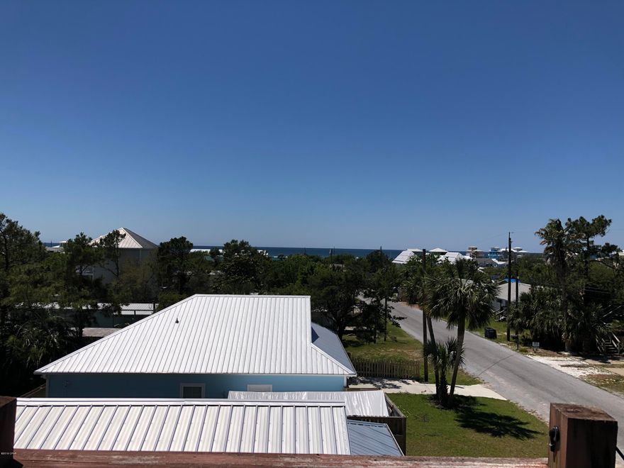Desirable Laguna Beach Location.  2 blocks from the beach!  Fantastic Gulf view from 3rd floor observation deck.  New homes built next door.  Fantastic opportunity to buy this property at an excellent price and use it as is or build a new home on the lot.