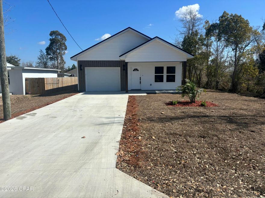 Welcome to this stunning brand-new construction home offering the perfect blend of modern design, comfort, and energy efficiency. This beautifully crafted residence features 3 spacious bedrooms and 2 full bathrooms, thoughtfully designed with an open-concept layout that maximizes space, natural light, and functionality.

The primary suite is a true retreat, complete with a generous walk-in closet and a luxurious en-suite bathroom featuring an elegant fully tiled shower, modern fixtures, and high-quality finishes. The secondary bathroom also boasts a tile shower, providing a sleek and cohesive contemporary look throughout the home.

Step inside to discover stylish and durable Luxury Vinyl Plank (LVP) flooring throughout the main living areas, offering both elegance and low-maintenance living. The heart of the home is the modern kitchen, equipped with quartz countertops, custom cabinetry, and ample counter space—perfect for cooking, entertaining, and everyday living.

This home was built with comfort and efficiency in mind, featuring spray foam insulation that provides superior soundproofing and energy savings, helping maintain a consistent indoor temperature while reducing utility costs.

Every detail has been carefully selected to create a move-in ready home with a clean, modern aesthetic. Whether you're a first-time buyer, a growing family, or an investor, this new construction offers exceptional value, quality craftsmanship, and contemporary finishes that truly stand out.

Don't miss the opportunity to own a brand-new home with premium features and modern upgrades—schedule your private showing today and experience the perfect combination of style, comfort, and efficiency.