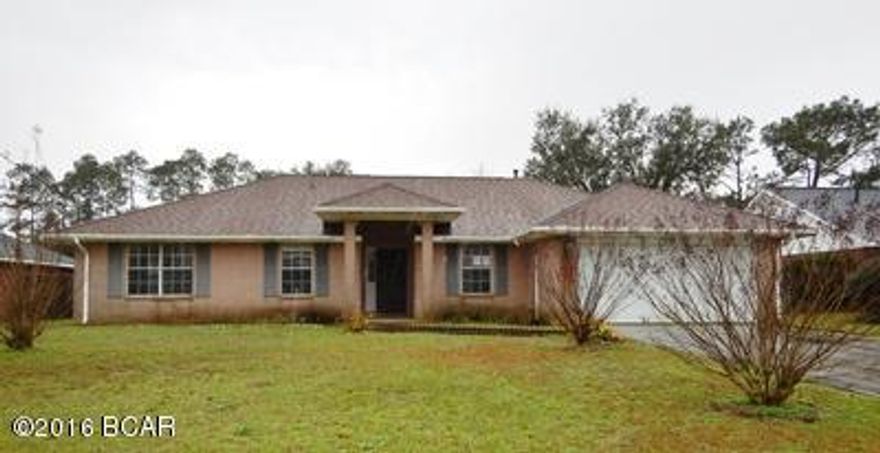 Handyman special three bedroom home offers vaulted ceilings, tile & laminate flooring, a large family room with dining area, an open concept kitchen with pantry, ample cabinetry & breakfast bar and is a split bedroom plan. The spacious master bedroom has a walk in closet & private bath with his/hers vanities. Conveniently located to Gulf Beach Highway, shopping & dining. All Information recorded in the MLS is intended to be accurate but cannot be guaranteed, buyer advised to verify. Sold As-Is. No utilities will be turned on to this property and only cash offers with 0 day inspection period will be considered. Buyer should perform their due diligence/necessary inspections before submitting an offer.