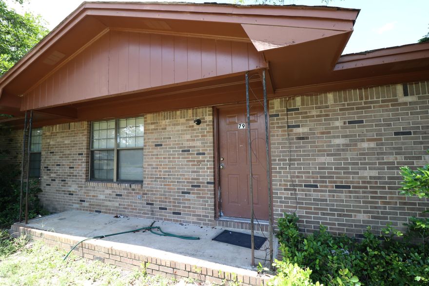 CURRENTLY UNDER CONTACT, SELLER ACCEPTING  BACKUP OFFERS.  All Brick home situated on a nice size corner lot. Home features 3 bedrooms and 1.5 bath. Great property for rental income or to make your own! Thank you for considering this home. All information should be verified if important by buyer and/or buyers agent. Seller has not occupied property and makes no warranty on home and its features.