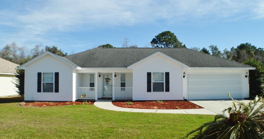Move in Ready! Newly Painted, Brand New Carpet, New Shutters & More. This beautiful home is located in the very desirable Cherokee Heights Subdivision & features a Split Bedroom Plan with 3 bedrooms & 2 full baths. The Living room, Dining room & Master Bedroom have beautiful luxury vinyl plank flooring, kitchen & baths have ceramic tile and the 2 additional bedrooms have brand new carpet. The interior walls are newly painted with high quality paint, sure to match any decor. The Kitchen is spacious & semi open to the living room, it comes complete with All Appliances Included, walk-in pantry, breakfast bar, eat in breakfast area, solid wood cabinetry & there is a spacious Formal Dining area as well. The Master Suite has a tray ceiling, Vinyl flooring & its own private large bathroom with & its own private large bathroom with double vanity sink, deep soaking tub,separate shower & Walk-in Closet. The 2 additional bedrooms have fresh paint & brand new carpet installed 2018. There is also a spacious Full Bath with ceramic tile, single vanity & tub/shower combo. This home also has a 2 Car garage which has duct work to make it Heated & Cooled if you choose to use it as additional living space (current owners have vents closed & use it for a garage only). The outdoor space is great with screened porch looking out to a very large back yard with privacy fence, storage shed & Firepit. Another Remarkable Feature of this home is that no one can build on the preserved land behind the home! This home also has a Security System & 8 Camera wired-in camera system that comes with the home! Don't miss out on this home, make your appointment today! *All measurements Approximate*