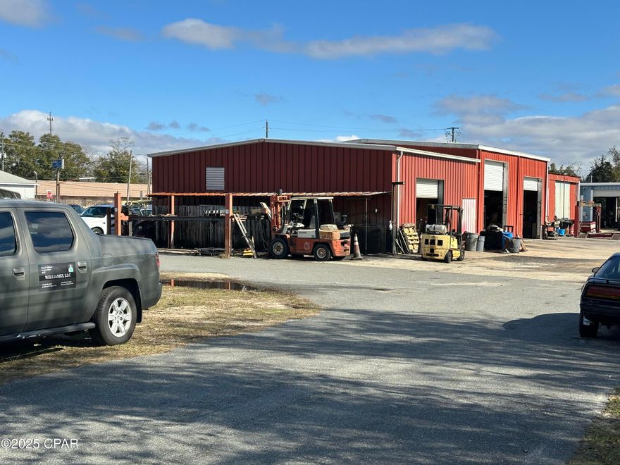 Rare Find!!!  Automotive Repair Business (Formally RAYS GARAGE) is on the market with access from Dekle St or very busy Penn Ave.  This well known location has six bays on the inside and one outside for large trucks or campers.  There is an office with a waiting area.  The west end of the building is rented as a radiator shop. Selling the building NOT THE NAME.  The lifts mounted to the floor, and the air  compressor will stay.  All other personal tools, carts, floor jacks, etc will be removed prior to closing.  It is still operating so an appointment is NECESSARY.