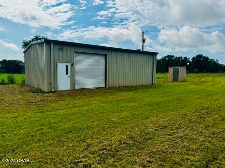 Discover the perfect location for your dream home on this expansive lot just shy of 2 acres. The property features a 1200 sq ft, 30' x 40' metal building with a sturdy concrete pad, providing an excellent foundation for various uses. The building is equipped with 200 amp service, complete with lights and outlets, and has roughed-in plumbing ready for a future bathroom.  Additionally, the property features a well, ensuring a reliable water supply, and has been professionally surveyed, giving you a clear and accurate understanding of your boundaries.

Imagine the possibilities as you design and create your ideal living space on this serene and spacious acreage. Enjoy the tranquility of country living while being conveniently located near essential amenities.  This future homesite is ready for your vision. Don't miss out on this fantastic opportunity to create your perfect retreat!