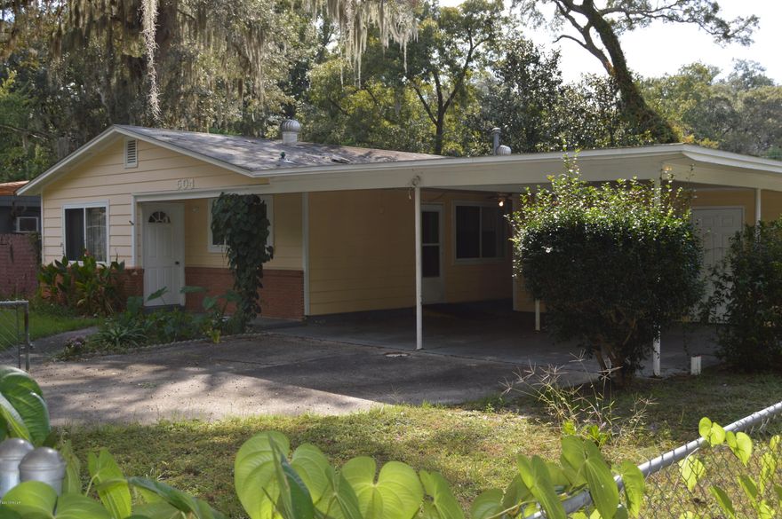 Beautiful Home with Lots of Space in a nice area of Panama City and property is completely fenced for you, your pets, and your privacy.  This home is a 3 Bedroom 1 Bath with a separate 1 Bedroom 1 Bath Mother-In-Law Suite.  Both with separate entrances/baths/kitchen/yards/living Rooms/Dining Rooms.  This Home also has a separate fenced area with Gate for your Toys, RV, or Boat.  Come see this home to see the possibilities for just about anyone.  All info, measurements, and room sizes are approximate. Please verify if important. Provide a great Independent living area for Mother-in-law,  Live in one side, rent the other,  Allow adult Teenager the opportunity to live on their own but close to you Come see the possibilities.  Close to Tyndall Air Force Base, Park, Shopping, Gyms, Skating Rink, Restaurants, and practically everything important.  This could make a great rental for investors.  Call your Favorite Realtor Today because this move-in-ready home may not last long.