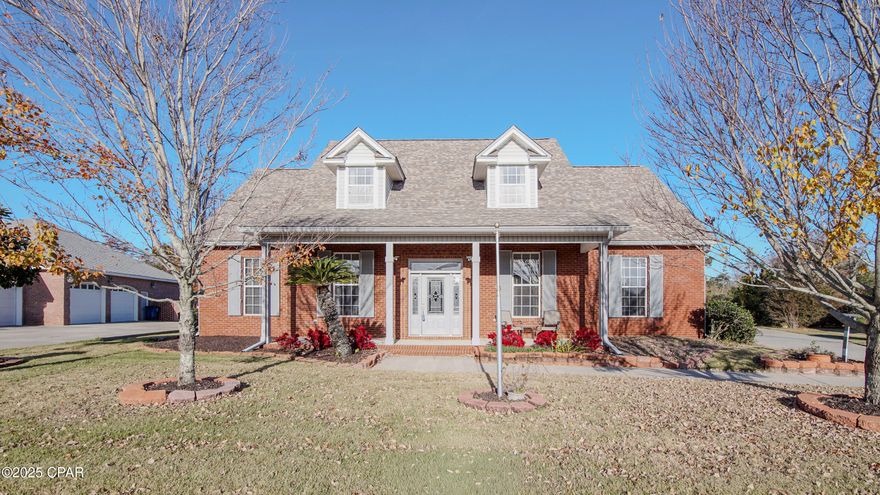 'CURRENTLY UNDER CONTRACT, SELLER WILL CONSIDER BACKUP OFFERS Tucked away in a beautiful, quiet neighborhood with no through traffic, this well-maintained brick home offers timeless curb appeal and quality craftsmanship in the desirable Woods community, located just minutes from hospitals, shopping, and dining. Welcome to this stunning, spacious home that features 4 bedrooms with 3 out of the 4 bedrooms offering attached bonus rooms providing space for work, relaxation, or hobbies.  This allows endless possibilities and versatility. The home also has 3 ½ bathrooms and a 2-car garage with a large extra storage area attached. The primary suite is on the first floor along with another bedroom and full bathroom, plus a half bath for guests. There is also a large attic providing plenty of extra storage. Enjoy the 31' x 10' heated and cooled Florida room with hurricane proof sliding glass doors leading to the patio and extra-large backyard with plenty of space for a pool, pickleball court, and a fun play area—tons of room to make it your own!''. The oversized 2-car garage includes additional storage space, and the huge driveway offers ample parking. This well-designed home offers flexibility, space, and a prime location. A must-see!
Roof replaced in 2019, HVAC units are 1 - 3 ton Goodman unit replaced in 2015 and 1 - 5 ton unit replaced in 2019. Current termite bond with Wayne's Pest Control. 2  - 50 gallon hot water heaters replaced in 2018.  Original floor plans are available.