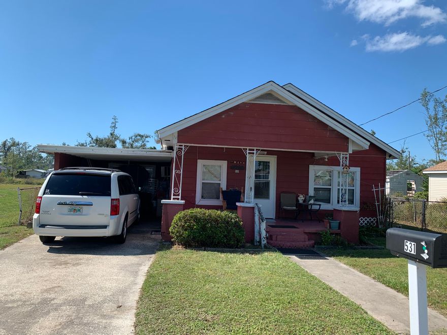 'CURRENTLY UNDER CONTRACT, SELLER ACCEPTING BACKUP OFFERS' This charming cottage home has a huge amount of potential! The home has 4 bedrooms, 2 baths, and a great floor plan. There are still a few repairs needed from Hurricane Michael, but it is livable.  Some updating has already been started throughout the home. This would be a great opportunity to expand your rental portfolio or to finish to your liking and occupy.

Property is being sold as-is and all sizes are approximate. Please measure and/or verify if important.