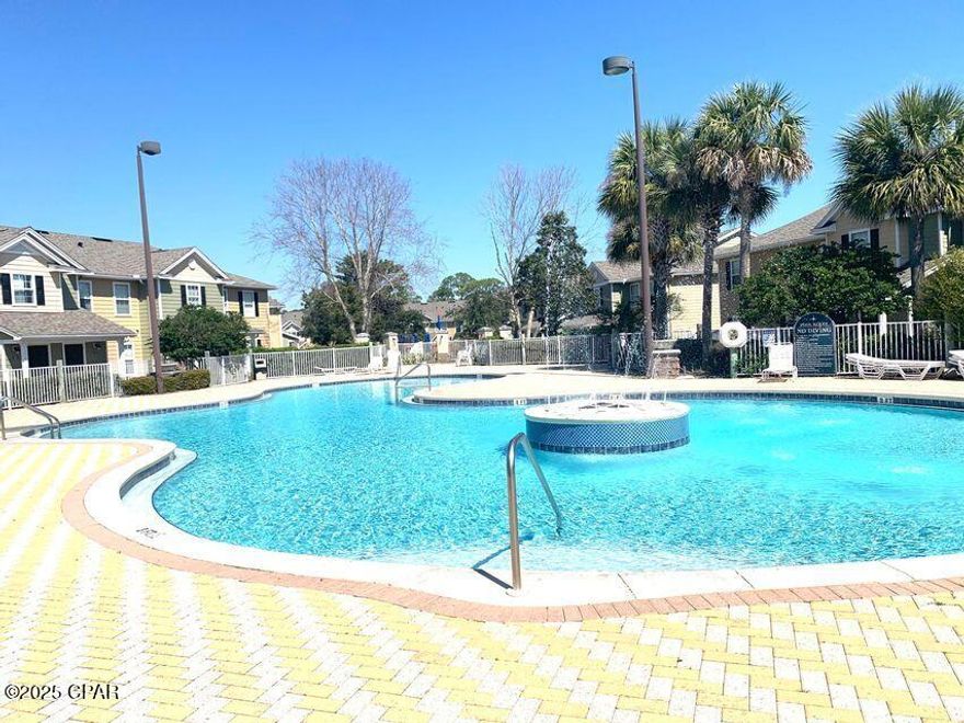 Furnished condo off PC Parkway.  Everything you need, towels, linens, pots, pans, dishes, coffee pot, Washer & Dryer. All utilities included. There's a large refurbished pool and area. Playground, outdoor grills and green spaces. Walk to shopping and dining. Beach is less than a mile. There's one assigned parking space, but if you need another there's open parking with a permit. Will consider 6 month to one year lease.