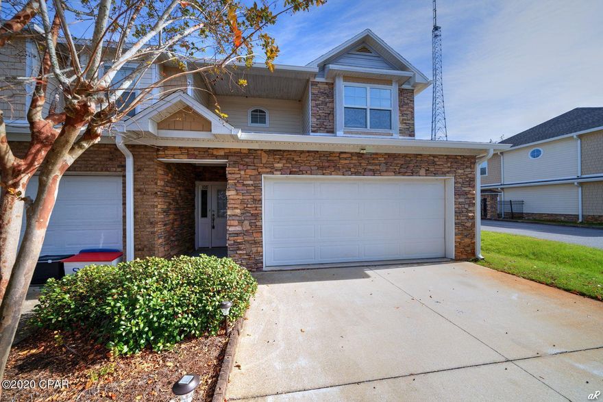 end unit next to side entry gate off Warner Ave.... only 3 bedroom 2 and a half baths on the market at this time...double garage, covered back patio...includes all appliances including washer and dryer. Easy to see....vacant.

Lender info: Kristy Alston w/ Renasant Bank 850-830-0516