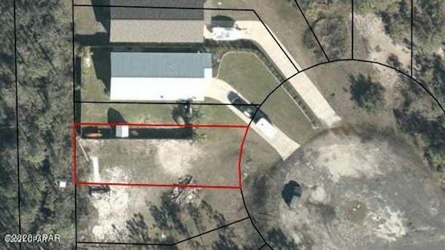 Located close to Tyndall Air Force Base, build your dream home on this lot located at the end of the cul-de-sac.